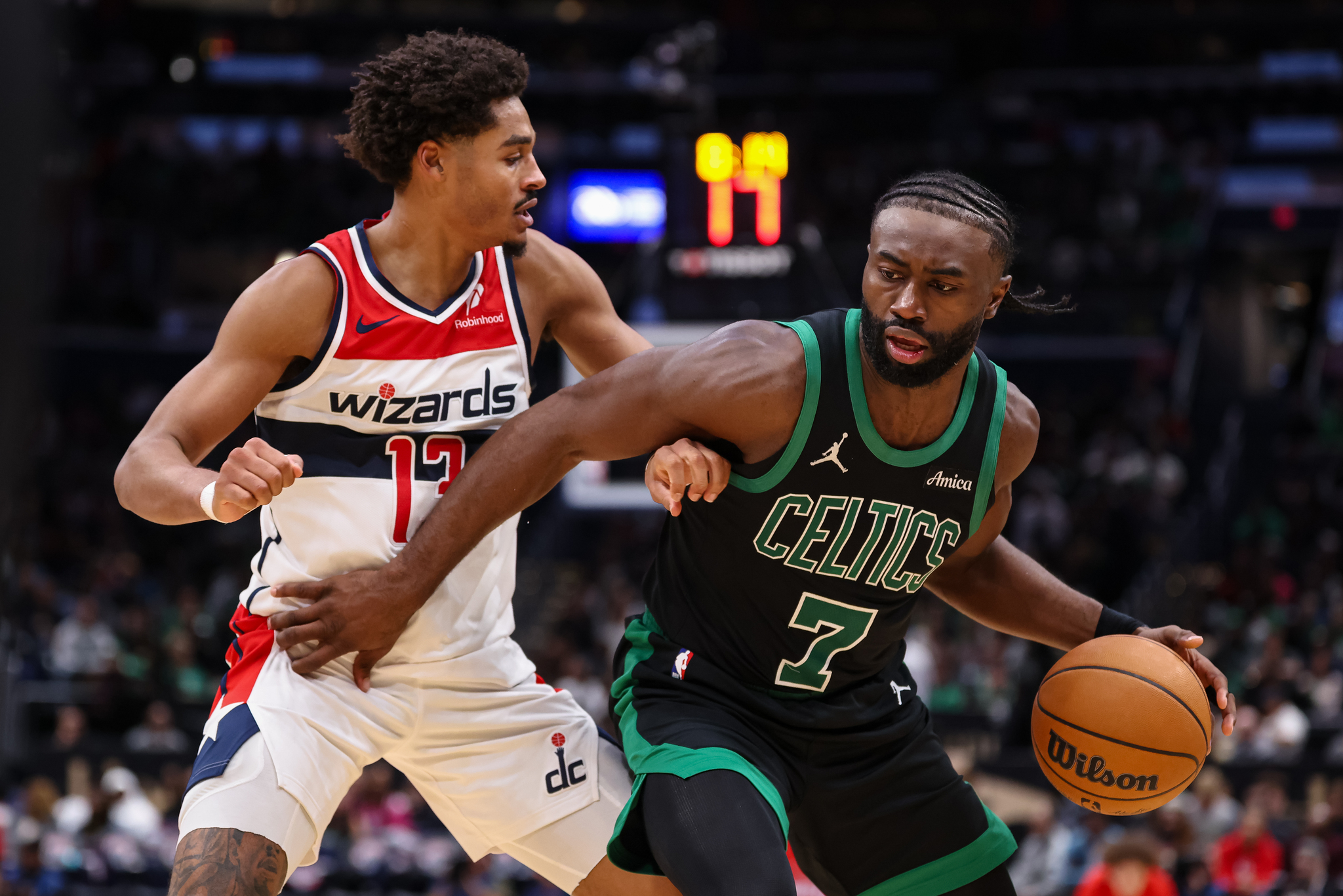 凯尔特人逆转奇才,豪取七连胜 凯尔特人逆转奇才,豪取七连胜